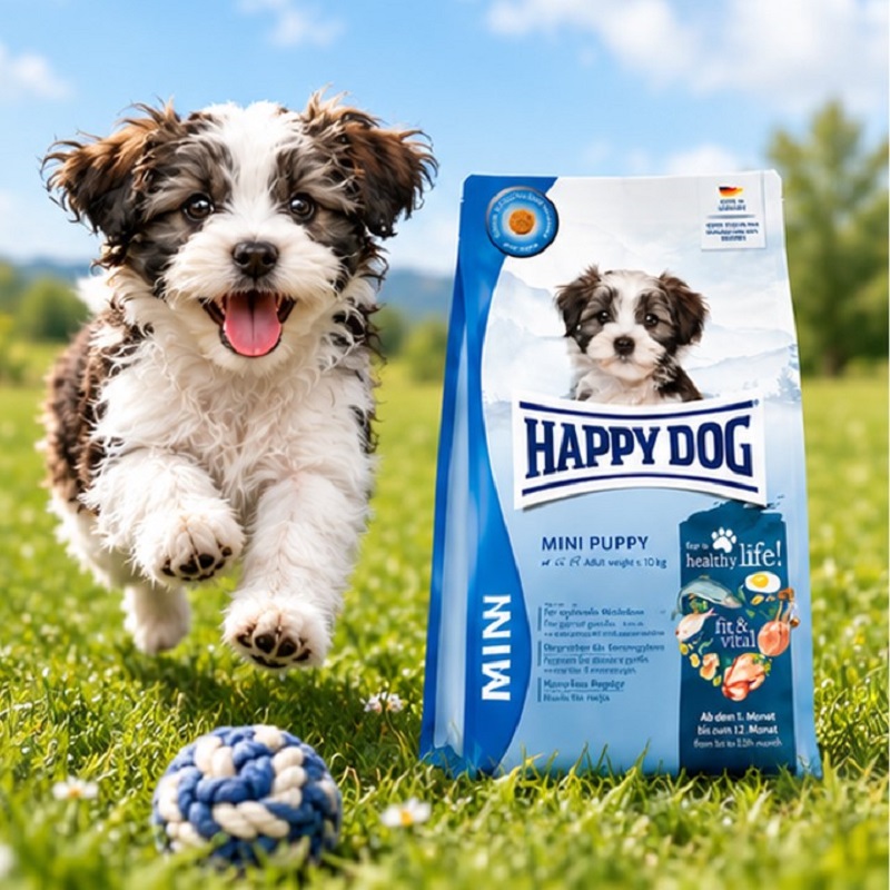 غذای خشک توله سگ نژاد کوچک هپی داگ 2 کیلوگرم Happy Dog Food