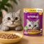 پوچ گربه بالغ ویسکاس با طعم تکه های مرغ در سس ویسکاس 85 گرم Whiskas Pouch