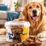تشویقی سگ پرو ترین نوریش پت با طعم پنیر و سیرابی 140 گرم Nourish Pet Snack