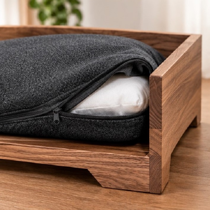 تخت چوبی سگ و گربه مدرن مدل 1130 Pet Bed