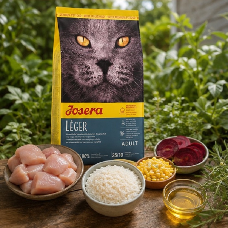 غذای خشک گربه جوسرا مدل لجر Josera Leger وزن 10 کیلوگرم پک اصلی