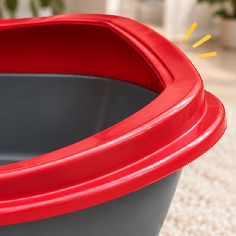 ظرف خاک گربه لبه دار جورج به همراه بیلچه Cat litter box