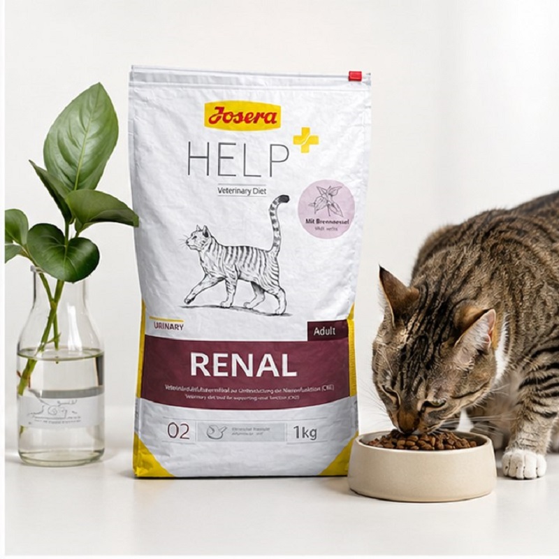 غذای خشک درمانی گربه جوسرا مدل رنال Josera Renal وزن 1 کیلوگرم