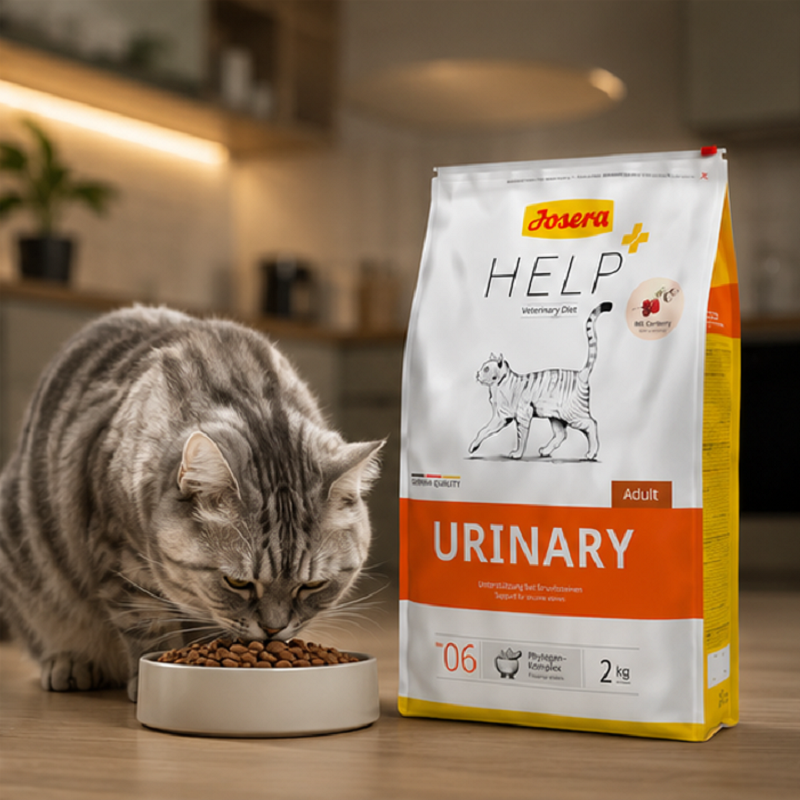 غذای خشک درمانی گربه جوسرا مدل یورینری Josera Help Urinary وزن 2 کیلوگرم
