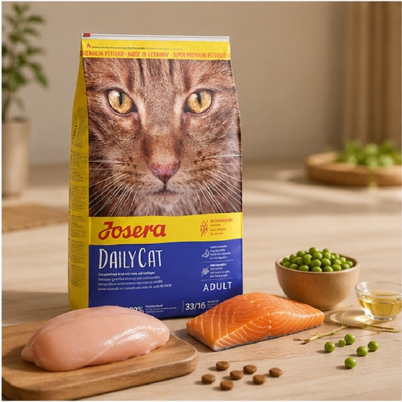 غذای خشک گربه جوسرا مدل دیلی کت Josera Dailycat وزن 1 کیلوگرم