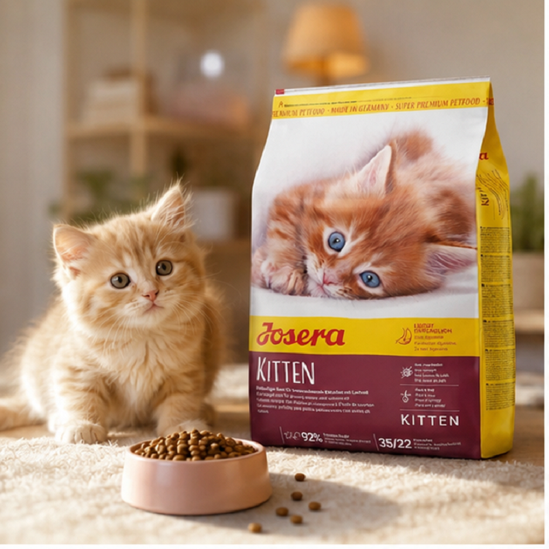 غذای خشک بچه گربه جوسرا مدل کیتن Josera Kitten وزن 500 گرم