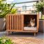 خانه چوبی گربه و سگ مدرن مدل 1135 Pet House