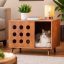 خانه چوبی گربه و سگ مدرن مدل 1135 Pet House