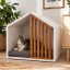 خانه چوبی گربه و سگ مدرن مدل 1131 Pet House