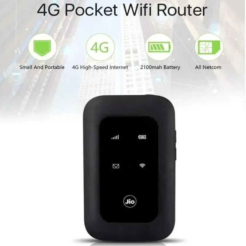 مودم جیبی 4.5G/TD-LTE قابل حمل جی یو مدل JioFi MR591