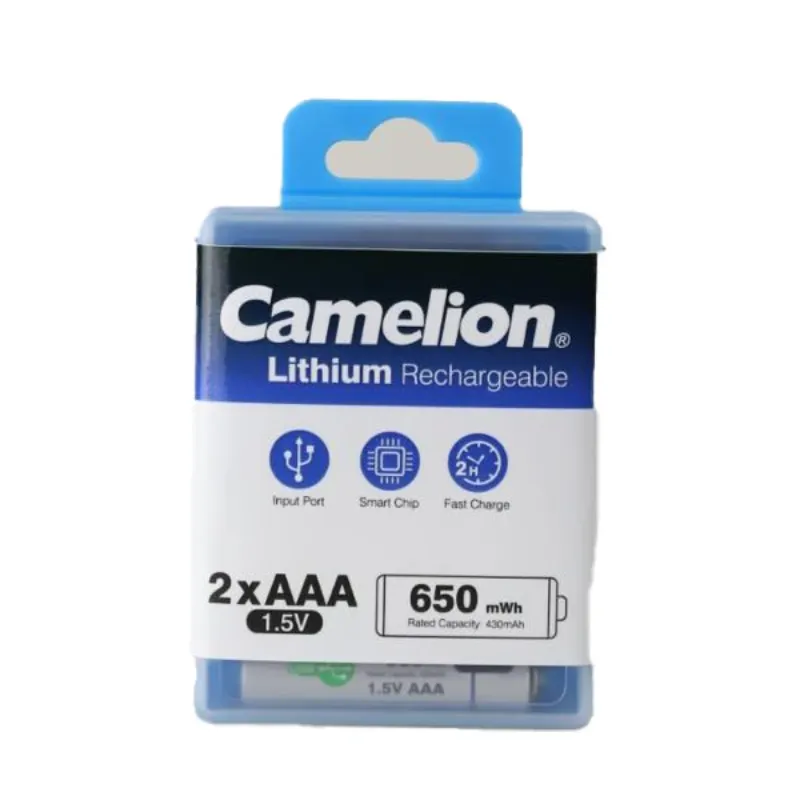 باتری‌ نیم قلمی قابل شارژ کملیون مدل UB-AAA650