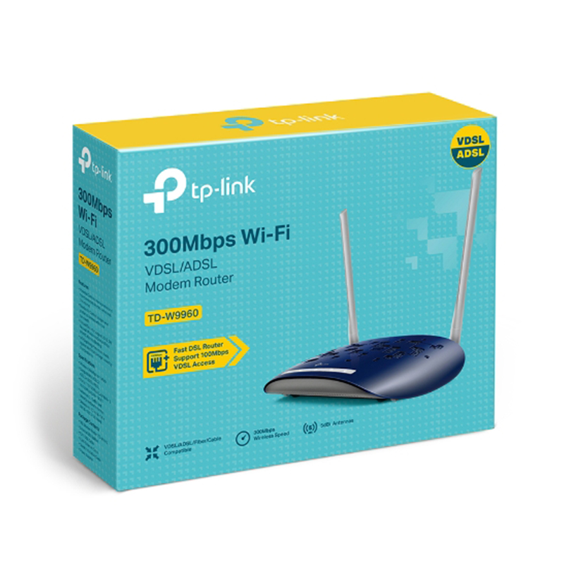 مودم روتر VDSL/ADSL تی پی لینک مدل TP-Link TD-W9960 مودم روتر VDSL/ADSL تی پی لینک مدل TP-Link TD-W9960