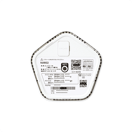مودم روتر 5G/4G ان ای سی مدل Speed Wi-Fi HOME 5G L12 CAT.21   Wi-Fi 6